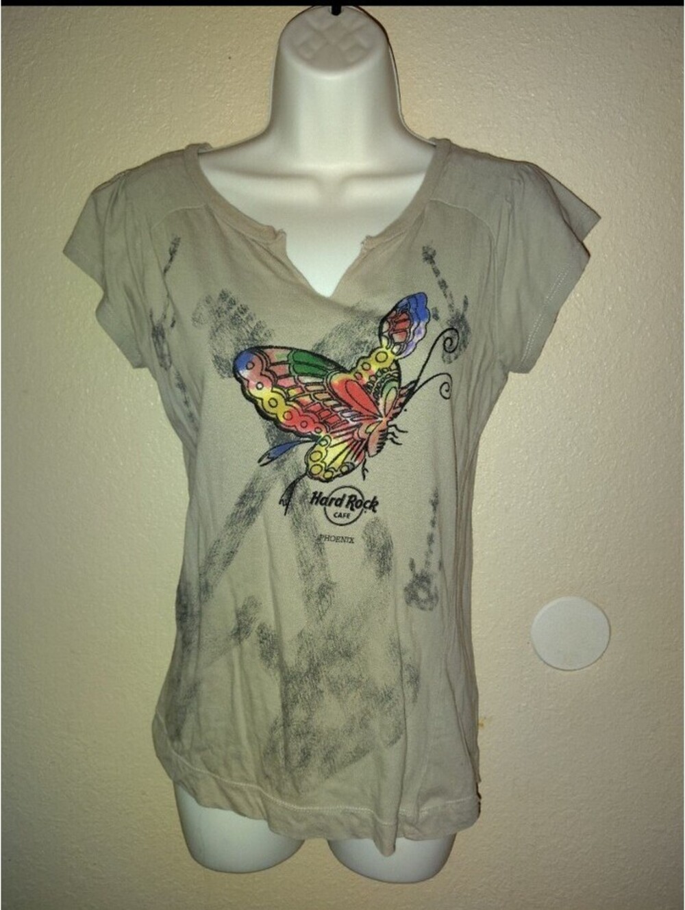 Hard Rock Cafe Butterfly Top
